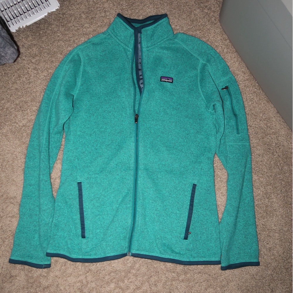 Patagonia Women's Jacket in Teal and Navy